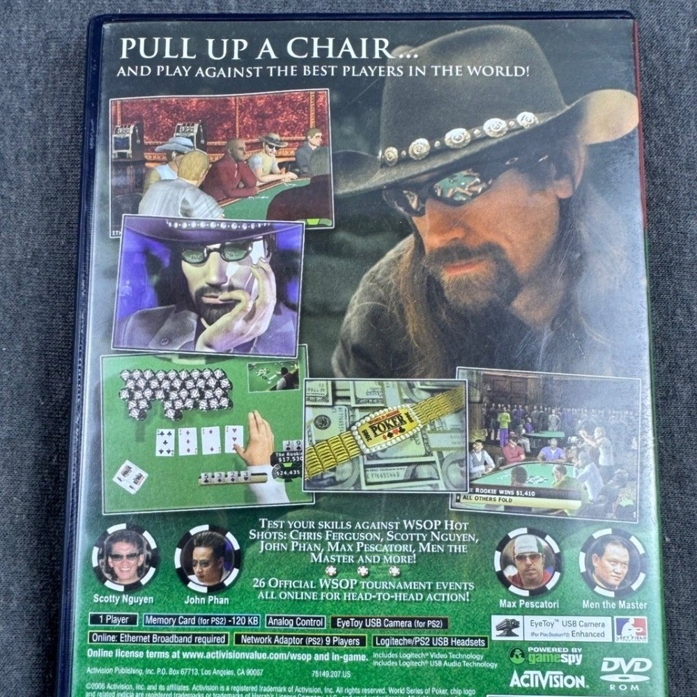 World Series of Poker‎ The Official Game Greatest Hits Playstation 2 PS2 - Picture 2 of 4
